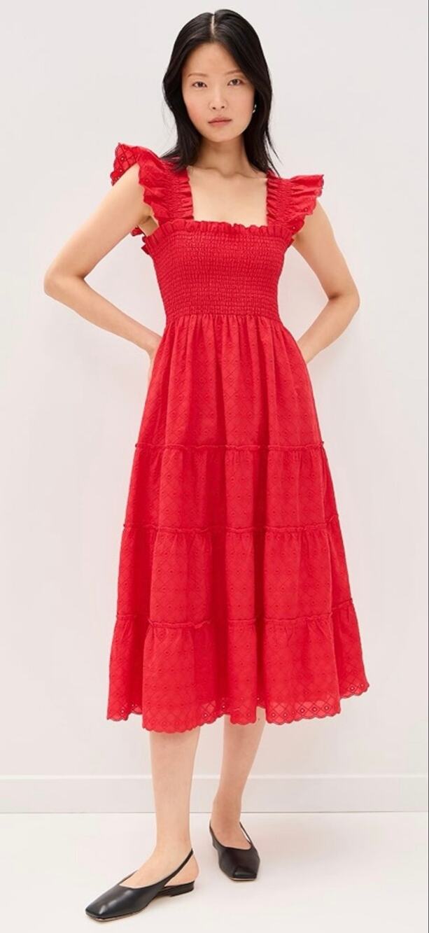 Hill House Home The Ellie Nap Dress Red100% Cotton size XXXXL